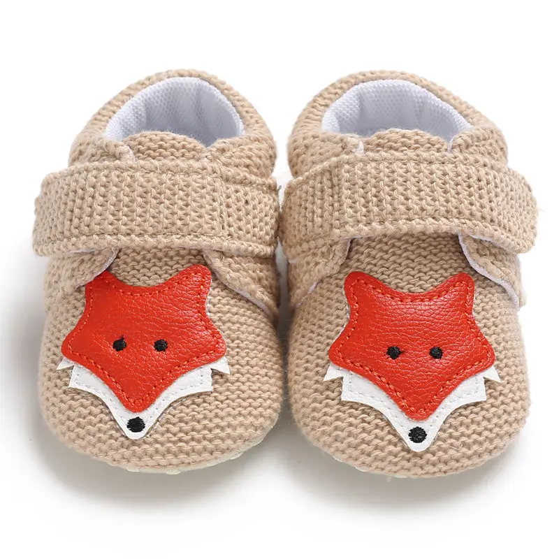 Cute Fox Cartoon Baby Boys Girls First Walkers Infant Toddler Shoes Easy Slip One Baby Crib Shoe
Cute Fox Cartoon Baby Boys Girls First Walkers Infant Toddler Shoes Easy Slip One Baby Crib Shoe