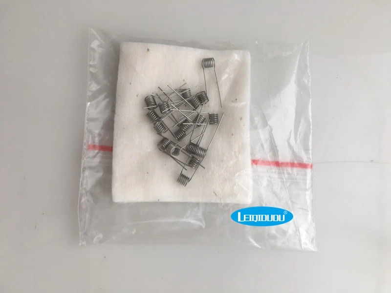 leiqidudu 20pcs atomizer coil 22gauge 24 26 28 electronic cigarette rda RBA wick wire premade coil|cigarette cigarette|coil wickcoil |
