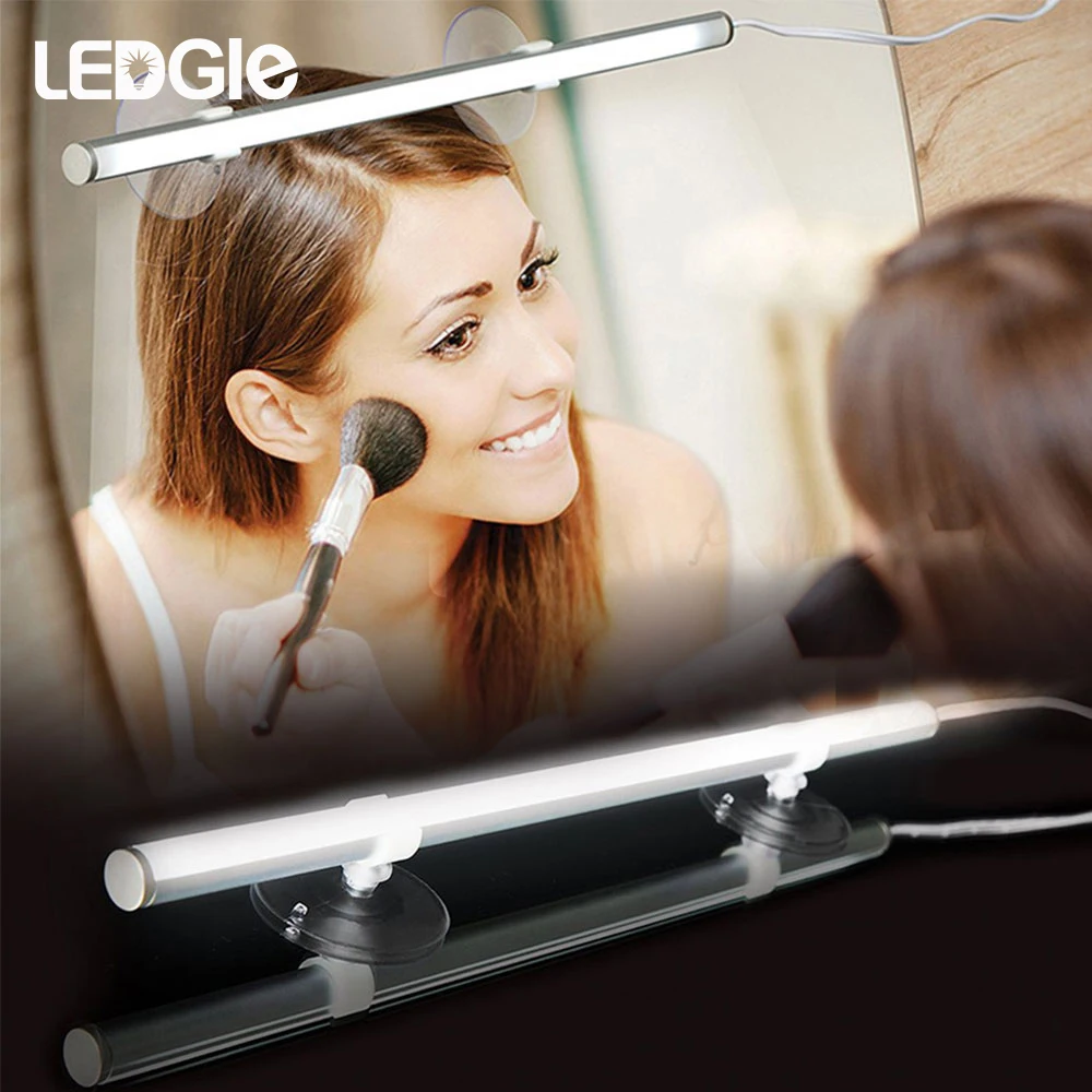 LEDGLE 50 Leds Makeup Mirror Front Lamp Plastic Vanity Light Switch Bathroom Portable Vanity table Lights Cool White Lights
LEDGLE 50 Leds Makeup Mirror Front Lamp Plastic Vanity Light Switch Bathroom Portable Vanity table Lights Cool White Lights