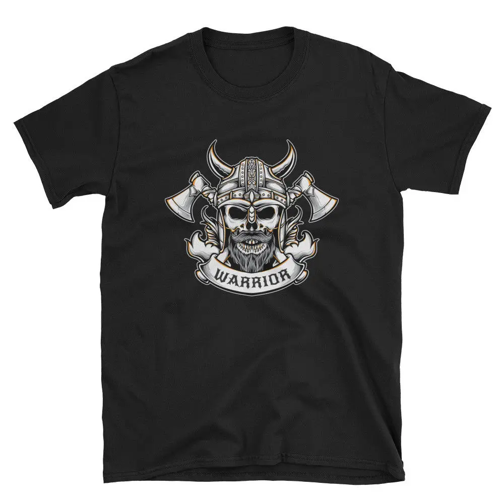 Mens Viking Warrior T-Shirt Skull Metal Rock Nordic Biker Black Tee Short Sleeve 2019 Summer T-Shirts for Men T Shirt Hot Sale
Mens Viking Warrior T-Shirt Skull Metal Rock Nordic Biker Black Tee Short Sleeve 2019 Summer T-Shirts for Men T Shirt Hot Sale