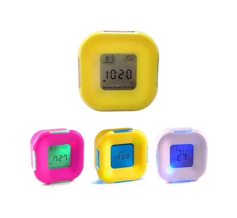 100pcsLED snooze alarm clock with backlight calendar weather station modern digital clock bedroom decor desktop clock LCD table
100pcsLED snooze alarm clock with backlight calendar weather station modern digital clock bedroom decor desktop clock LCD table