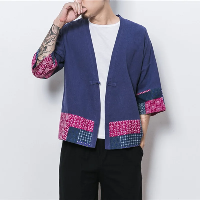 Thin Chinese style fashion clothes classic cotton linen cardigan jacket hanfu button high-grade top coat dropshipping
Thin Chinese style fashion clothes classic cotton linen cardigan jacket hanfu button high-grade top coat dropshipping