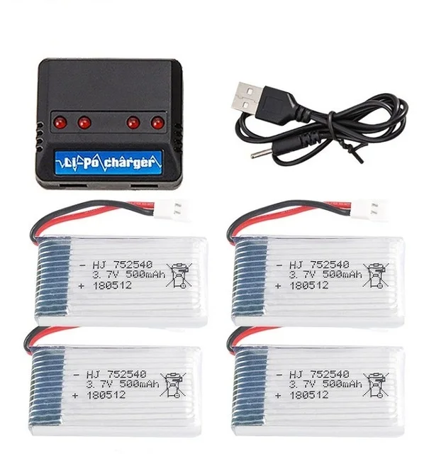 X5C X5C-1 X5 H 3,7 V 500mah/600mah/650mah/800mah/1200mah Дрон с перезаряжаемым аккумулятором литий-полимерный аккумулятор * 4 + зарядное устройство * 1
X5C X5C-1 X5 H 3,7 V 500mah/600mah/650mah/800mah/1200mah Дрон с перезаряжаемым аккумулятором литий-полимерный аккумулятор * 4 + зарядное устройство * 1