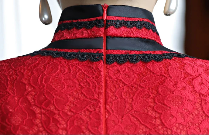 Red Summer Womens Shirt Tops Traditional Chinese Lady Lace Blouse Mandarin Collar Qipao Mujer Camisa Size S M L XL XXL XXXL 9968
Red Summer Womens Shirt Tops Traditional Chinese Lady Lace Blouse Mandarin Collar Qipao Mujer Camisa Size S M L XL XXL XXXL 9968