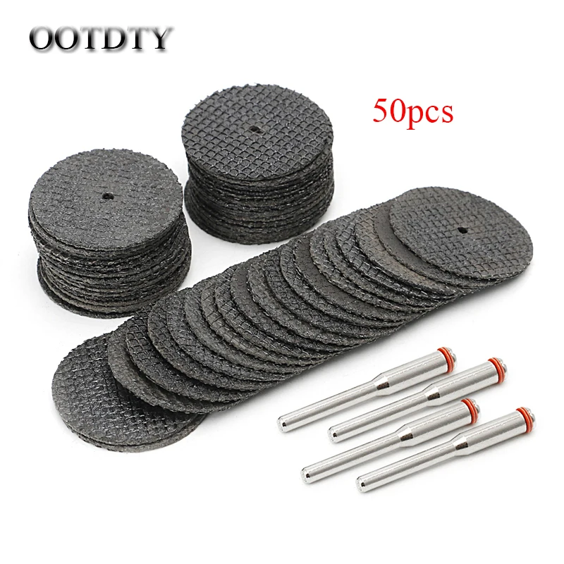 OOTDTY 50Pcs Fiberglass Tool Abrasive Cutting Disc Cut Off Wheel with 4 Mandrels Rotary dorp shipping
OOTDTY 50Pcs Fiberglass Tool Abrasive Cutting Disc Cut Off Wheel with 4 Mandrels Rotary dorp shipping