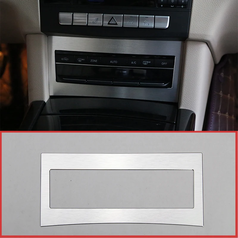 Aluminum Center Control Air-Condition Switch Cover Trim For Mercedes W212 Benz E-Class E200 E260 E300 2014-2016 Car-Styling
Aluminum Center Control Air-Condition Switch Cover Trim For Mercedes W212 Benz E-Class E200 E260 E300 2014-2016 Car-Styling