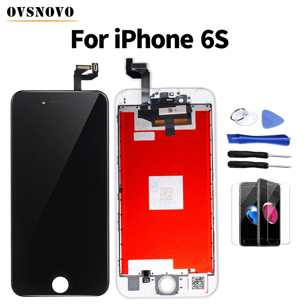 Полностью протестированный экран Ovsnovo для iPhone 6s 7 ЖК дисплей сенсорный дигитайзер