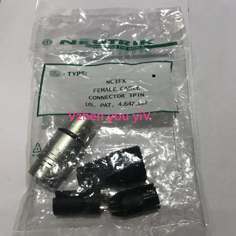 10pcs FOR brand new connector NC3FX Female ensemble 3 core cable connector with nickel plated shell and silver plated
10pcs FOR brand new connector NC3FX Female ensemble 3 core cable connector with nickel plated shell and silver plated