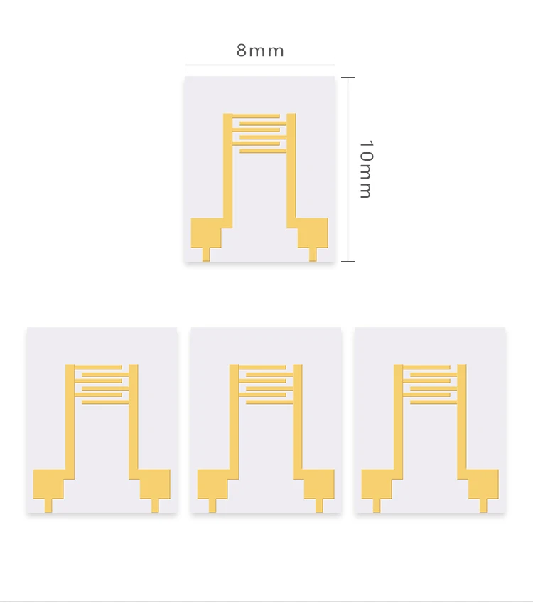 2pcs Intelligent Sensor Chip for Environmental Monitoring of Interdigitally Arranged Microelectrodes
2pcs Intelligent Sensor Chip for Environmental Monitoring of Interdigitally Arranged Microelectrodes