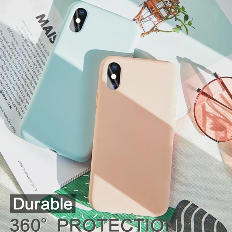 Мягкий Гладкий Оригинальный чехол из жидкого силикона для iPhone X XS XR 11 12 13 Mini 14 Pro MAX 6 6S 7 8 Plus SE, однотонная задняя крышка
Мягкий Гладкий Оригинальный чехол из жидкого силикона для iPhone X XS XR 11 12 13 Mini 14 Pro MAX 6 6S 7 8 Plus SE, однотонная задняя крышка