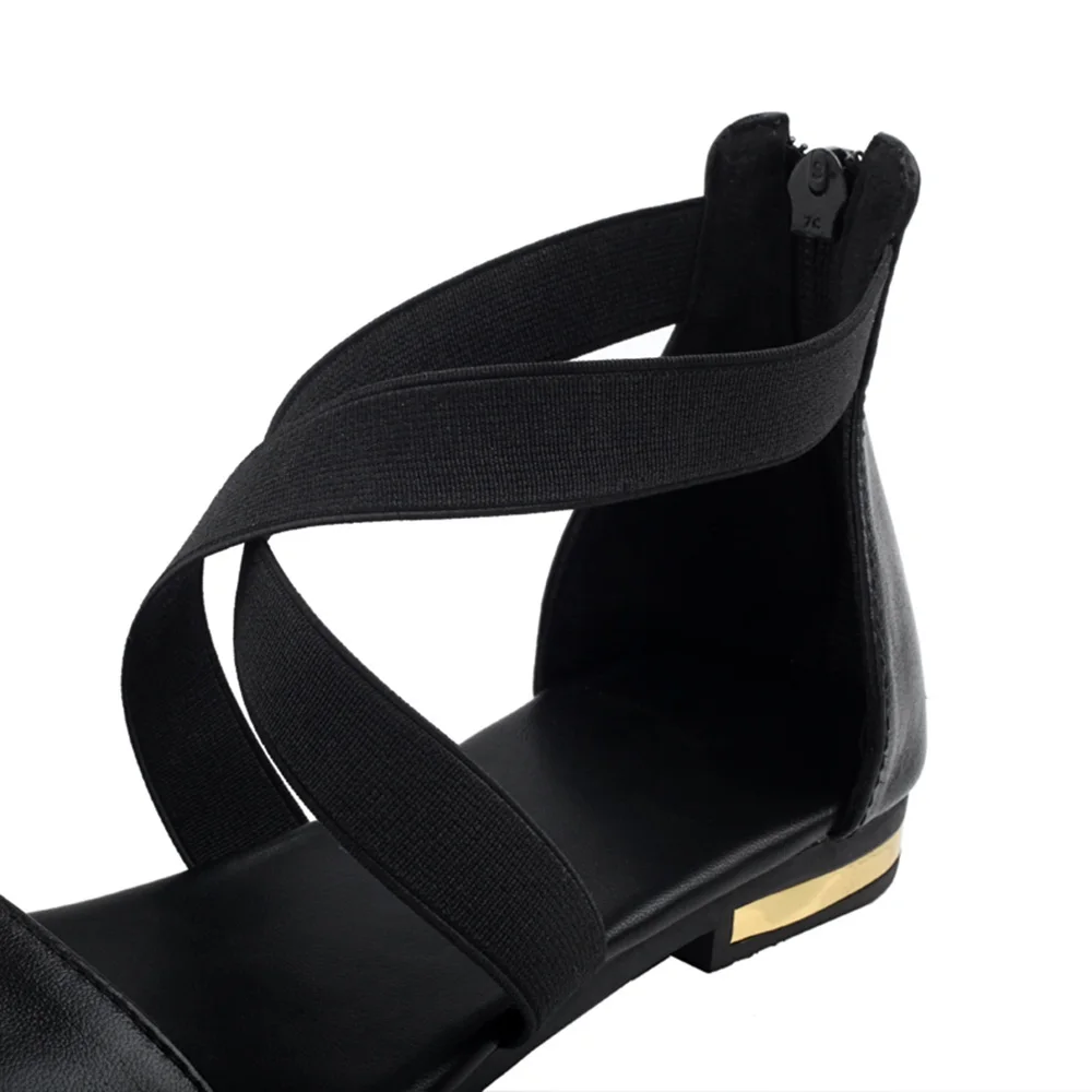 Smirnova Plus size 34-46 New genuine leather women sandals ladies summer flat sandals black casual shoes woman drop ship
Smirnova Plus size 34-46 New genuine leather women sandals ladies summer flat sandals black casual shoes woman drop ship