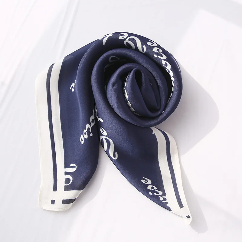 Yishine 70x70CM 5 Colors Women Polyester Silk Scarf English Letters Prints Summer Satin Long Wraps Rhombic Scarves Shawl
Yishine 70x70CM 5 Colors Women Polyester Silk Scarf English Letters Prints Summer Satin Long Wraps Rhombic Scarves Shawl