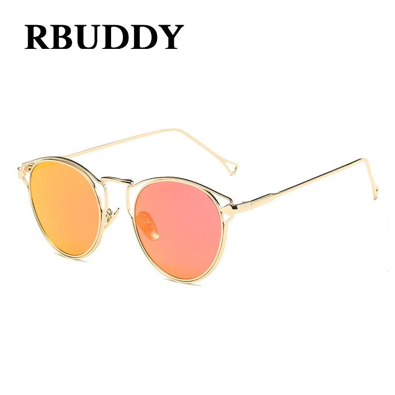 Rbuddy квадратный мета lFrame солнцезащитные очки Для женщин мужчин Винтаж зеркало
