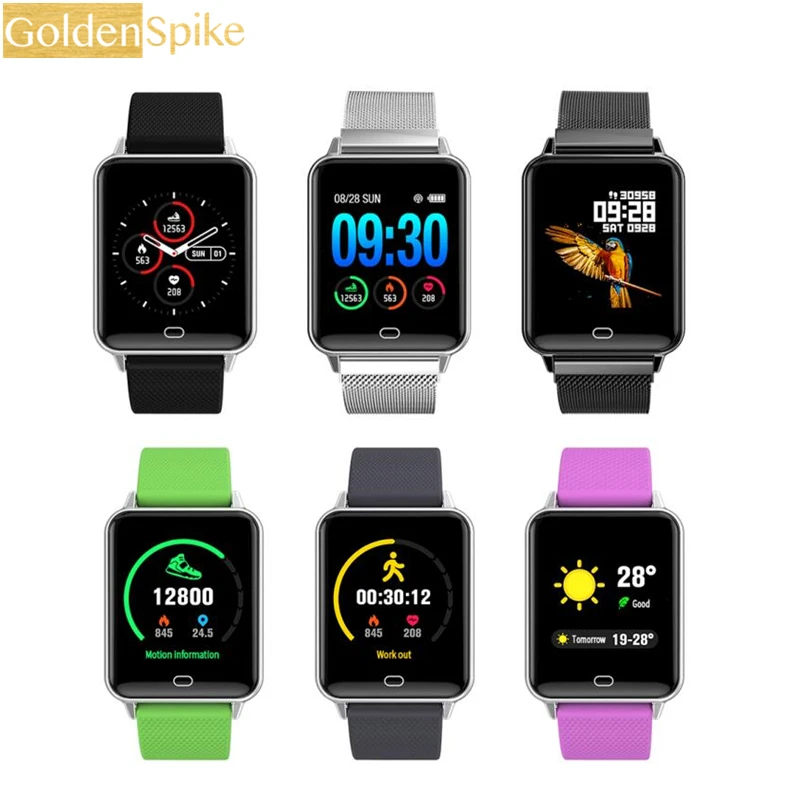 Фитнес-трекер умный Спортивный Браслет SmartWatch Мониторинг Артериального Давления