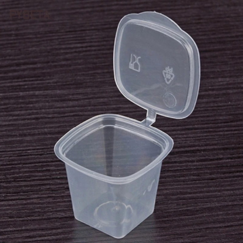 100pcs/lot- 4*3.4cm- 25ml Food grade PP square seasoning cup Disposable tasting cup Salad sauce Take-out storage cup
100pcs/lot- 4*3.4cm- 25ml Food grade PP square seasoning cup Disposable tasting cup Salad sauce Take-out storage cup