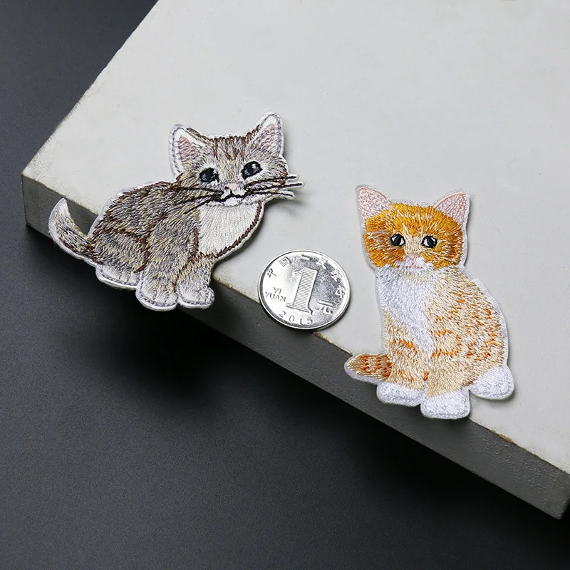 Hey Yonniex Small High Quality Pet Cat Applique Embroidery Patches Iron On Patch Cute Kitty Sticker
Hey Yonniex Small High Quality Pet Cat Applique Embroidery Patches Iron On Patch Cute Kitty Sticker