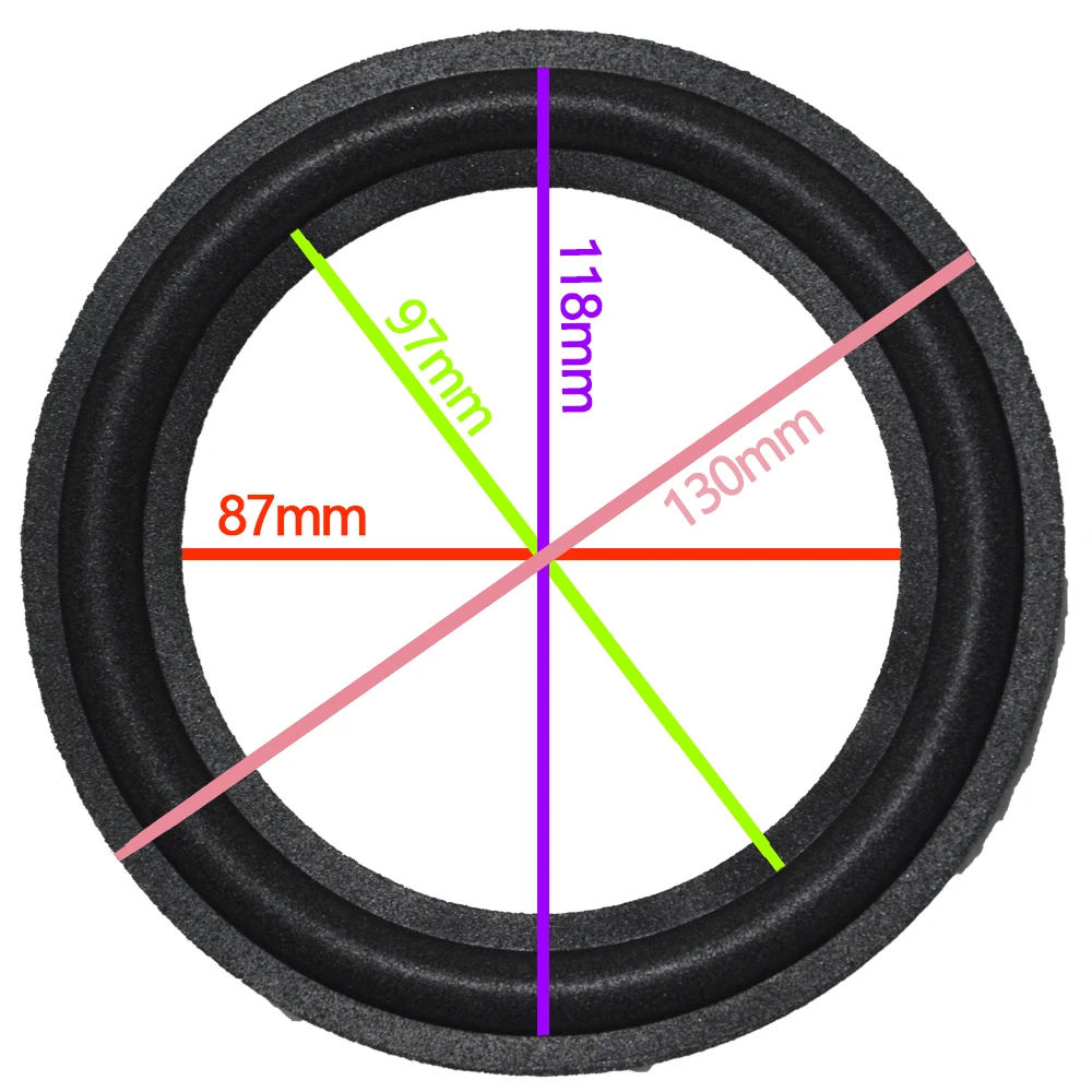 Новый высококачественный низкочастотный динамик P12 5 дюймов/низкочастотный динамик, 2 шт., Ремонтный Поролоновый объемный динамик (130 мм/118 мм...
Новый высококачественный низкочастотный динамик P12 5 дюймов/низкочастотный динамик, 2 шт., Ремонтный Поролоновый объемный динамик (130 мм/118 мм...
