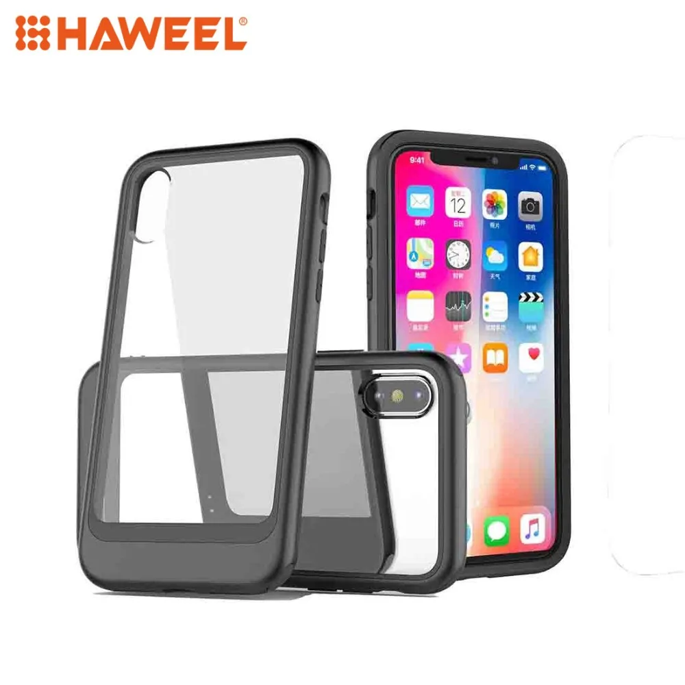 HAWEEL Transparent PC Full Coverage Shockproof Protective Case For iPhone X iPhone XS iPhone XS MAX iPhone XR Shell Guard Cover
HAWEEL Transparent PC Full Coverage Shockproof Protective Case For iPhone X iPhone XS iPhone XS MAX iPhone XR Shell Guard Cover