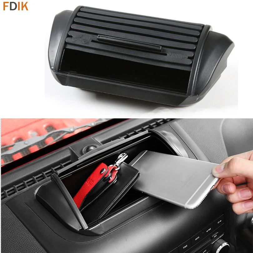 Updated Dashboard Center Console Roll Top Storage Box Case Organizer Holder for Jeep Wrangler & Unlimited JK 2011-2018
Updated Dashboard Center Console Roll Top Storage Box Case Organizer Holder for Jeep Wrangler & Unlimited JK 2011-2018