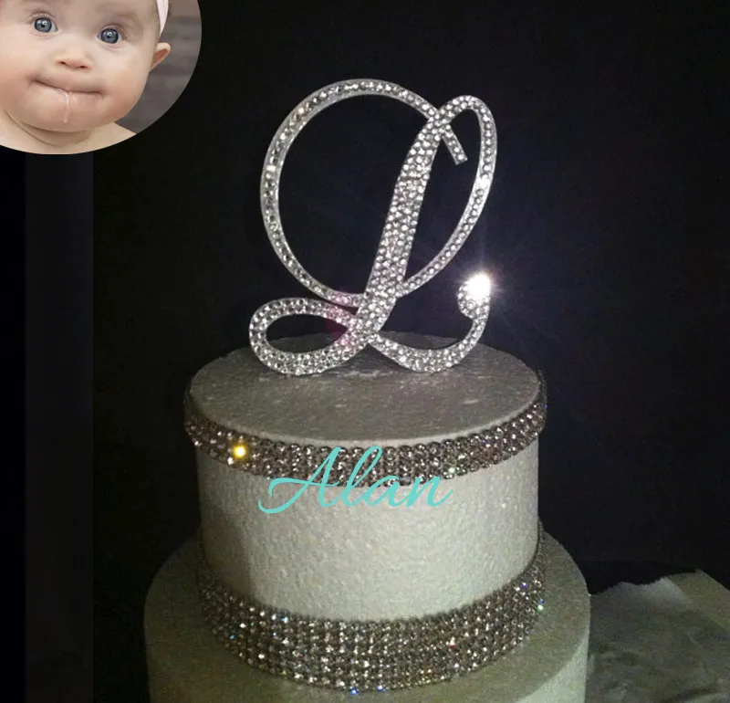 Monogram Wedding Cake Topper Crystal Initial Any Letter A B C D E F G H I J K L M N O P Q R S T U V W X Y Z
Monogram Wedding Cake Topper Crystal Initial Any Letter A B C D E F G H I J K L M N O P Q R S T U V W X Y Z