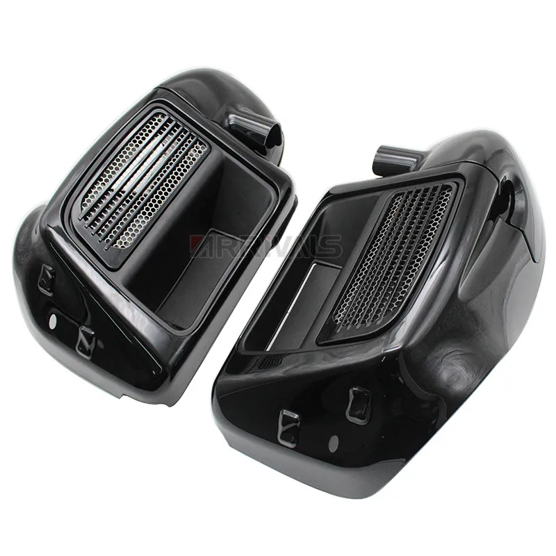 Black Lower Leg Warmer Vented For Harley Touring Road King Street Electra Glide Ultra FLTR 2014-2018 17 Fairing Glove Box
Black Lower Leg Warmer Vented For Harley Touring Road King Street Electra Glide Ultra FLTR 2014-2018 17 Fairing Glove Box