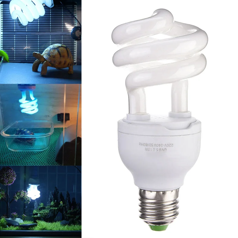 New 1 Pcs Reptile Light Bulb UV Lamp UVB 13W Heating for Tortoise Turtle Snake Pet NE
New 1 Pcs Reptile Light Bulb UV Lamp UVB 13W Heating for Tortoise Turtle Snake Pet NE