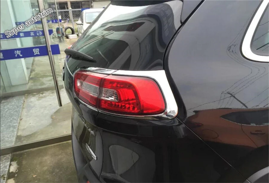 Lapetus Rear Lights Tailgate Trunk Lamp Cover Trim 4 Pcs Accessories Exterior Fit For Jeep Cherokee 2014 2015 2016 2017 ABS
Lapetus Rear Lights Tailgate Trunk Lamp Cover Trim 4 Pcs Accessories Exterior Fit For Jeep Cherokee 2014 2015 2016 2017 ABS