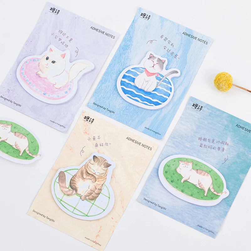 30 Pages Adorable Cat Kitten Sticky Notes Message Writing Memo Pads School Office Supply Stationery Notebook Decor Stick Label
30 Pages Adorable Cat Kitten Sticky Notes Message Writing Memo Pads School Office Supply Stationery Notebook Decor Stick Label