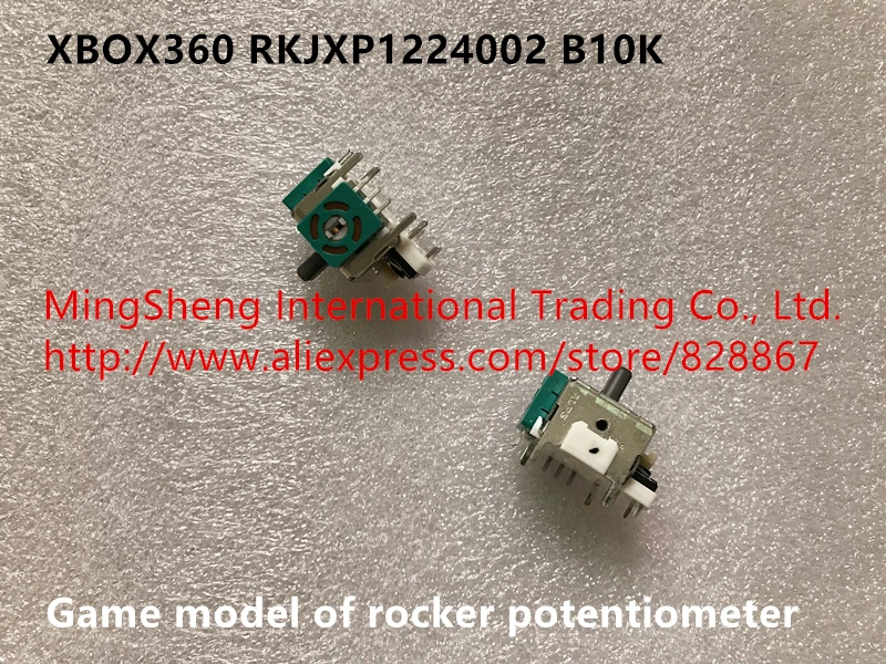 Original new 100% XBOX360 RKJXP1224002 game model of rocker potentiometer B10K (SWITCH)
Original new 100% XBOX360 RKJXP1224002 game model of rocker potentiometer B10K (SWITCH)