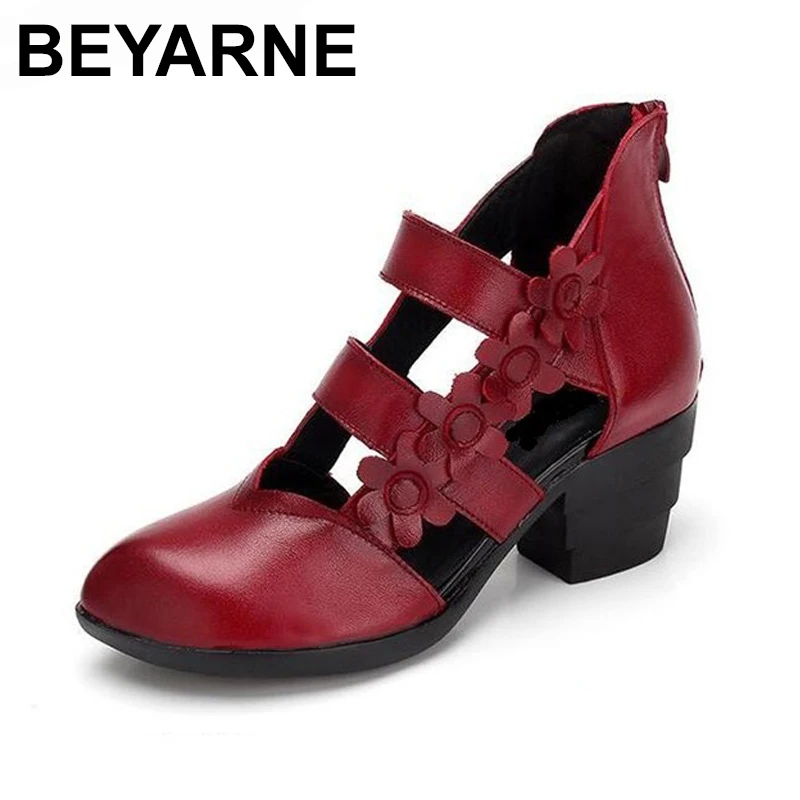 BEYARNE Gladiator Women Pumps Ladies Sexy High Heels Fashion Genuine Leather Women Shoes Handmade Flowers Pointed Toe High Heel
BEYARNE Gladiator Women Pumps Ladies Sexy High Heels Fashion Genuine Leather Women Shoes Handmade Flowers Pointed Toe High Heel