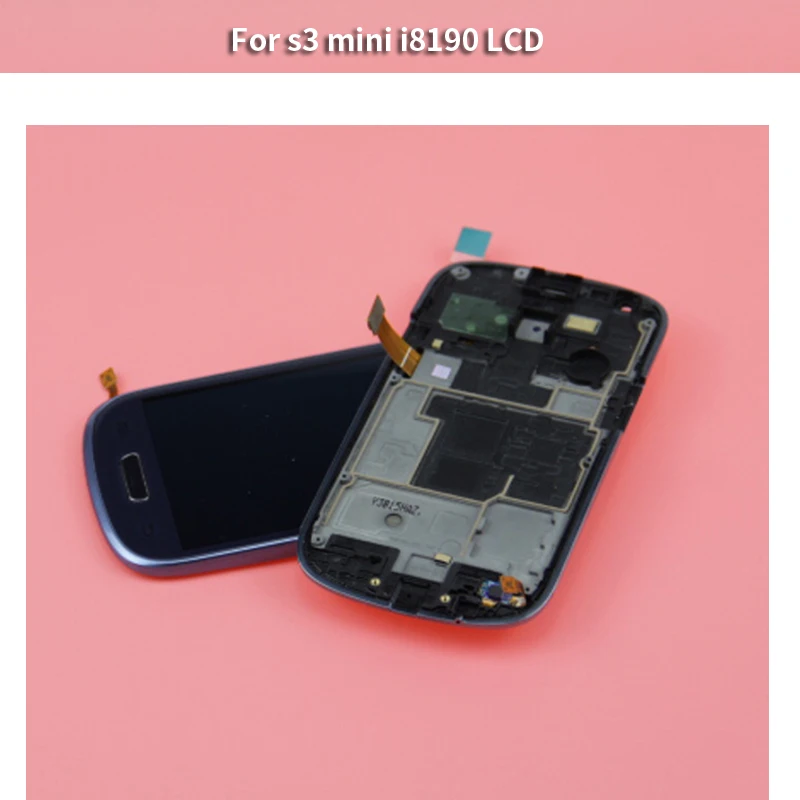 S3 i8190 ЖК дисплей s3 мини для samsung mini Дисплей Сенсорный экран планшета Ассамблеи
