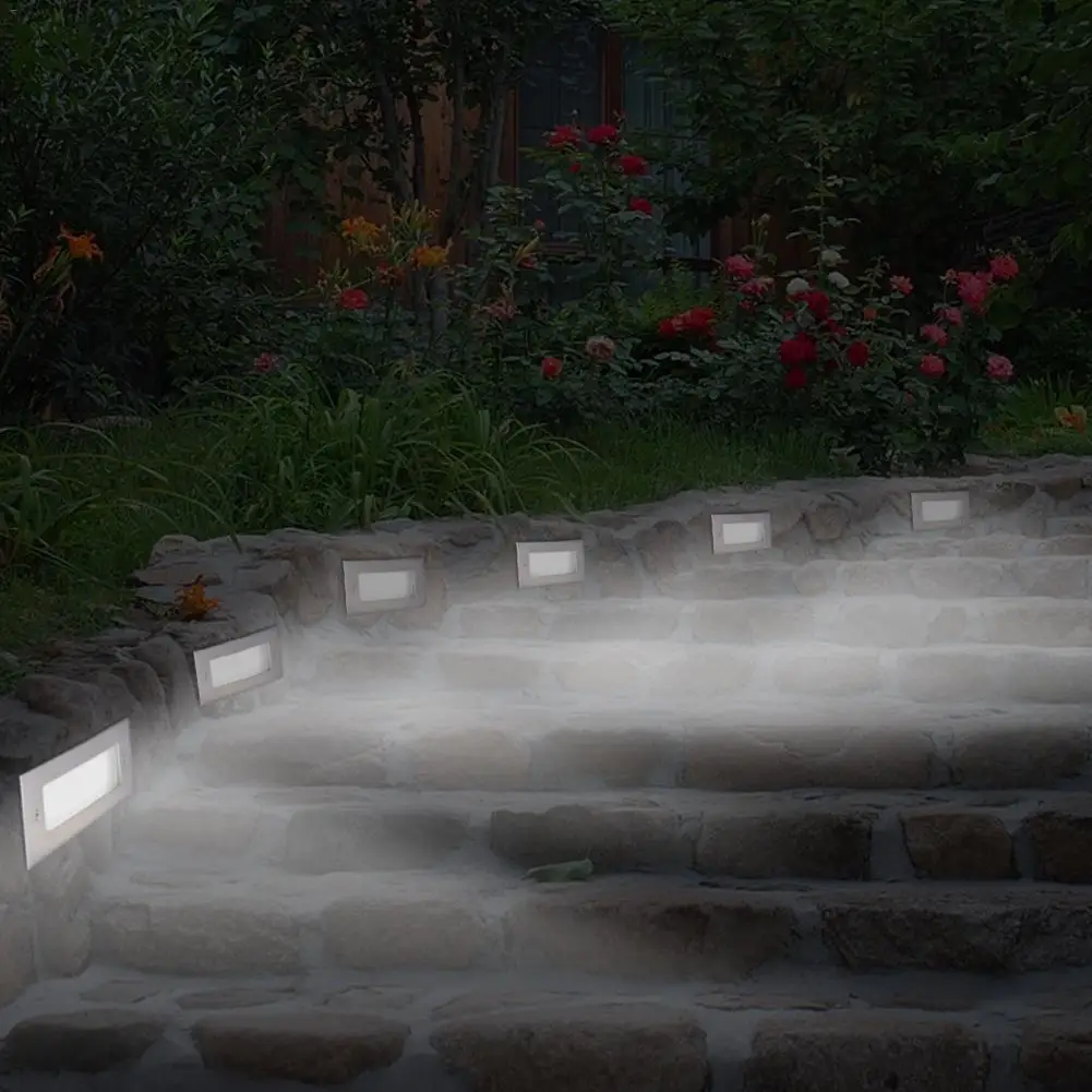 Stainless Steel utdoor Wall Lights Recessed LED Brick Lights Corner Light 7W Waterproof Led Step Light for garden park villa
Stainless Steel utdoor Wall Lights Recessed LED Brick Lights Corner Light 7W Waterproof Led Step Light for garden park villa