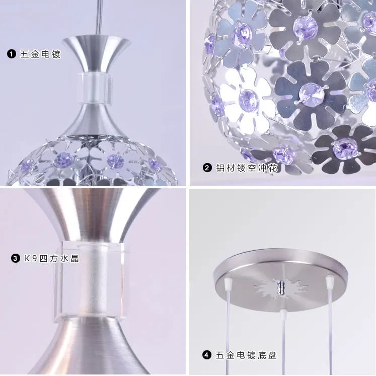 Modern restaurant metal chandeliers, hollow cutting flowers, three head chandelier vase
Modern restaurant metal chandeliers, hollow cutting flowers, three head chandelier vase