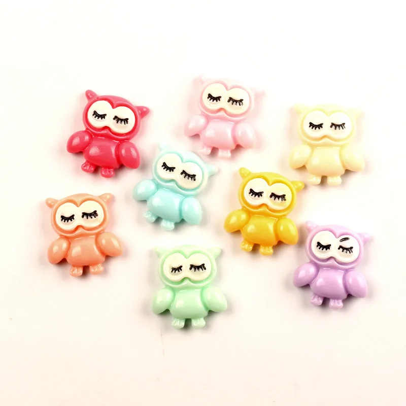 20Pcs Mixed Resin Owl Decoration Crafts Flatback Cabochon Kawaii DIY Embellishments For Scrapbooking Accessories
20Pcs Mixed Resin Owl Decoration Crafts Flatback Cabochon Kawaii DIY Embellishments For Scrapbooking Accessories