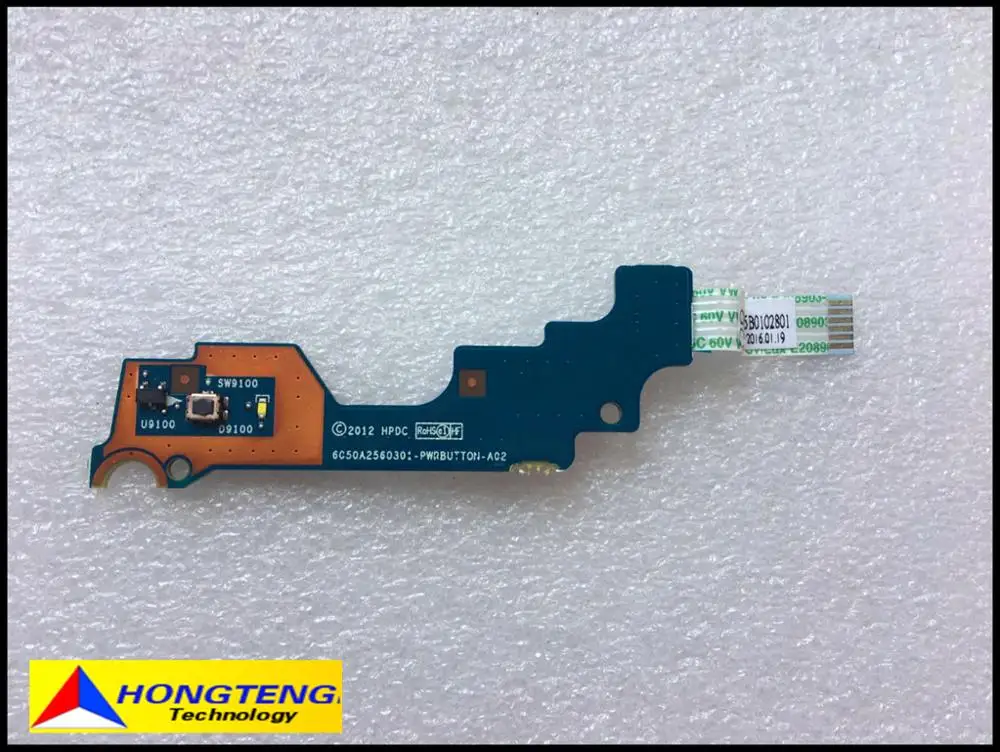 Used 6050A2560301 For HP ZBOOK14U ZBOOK15U 850 G1 G2 Power Button Switch Board Test OK free shipping
Used 6050A2560301 For HP ZBOOK14U ZBOOK15U 850 G1 G2 Power Button Switch Board Test OK free shipping