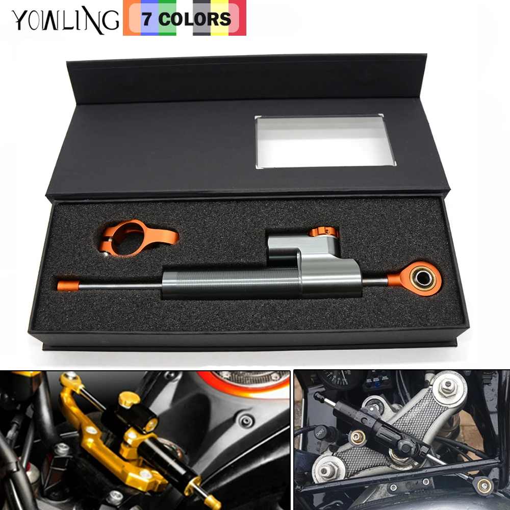 Aluminum Motorcycle Steering Damper Stabilizer Linear Safe Control for Honda CB1000R CB1100 CB599 CB600 HORNET CB600F 1998-2006
Aluminum Motorcycle Steering Damper Stabilizer Linear Safe Control for Honda CB1000R CB1100 CB599 CB600 HORNET CB600F 1998-2006