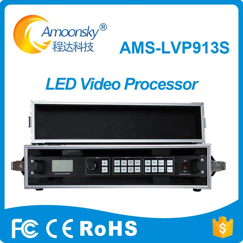 Electronic signs Die Casting Aluminum Cabinet led tv processor LVP913S with flight case for led control software linsn rv908m32
Electronic signs Die Casting Aluminum Cabinet led tv processor LVP913S with flight case for led control software linsn rv908m32