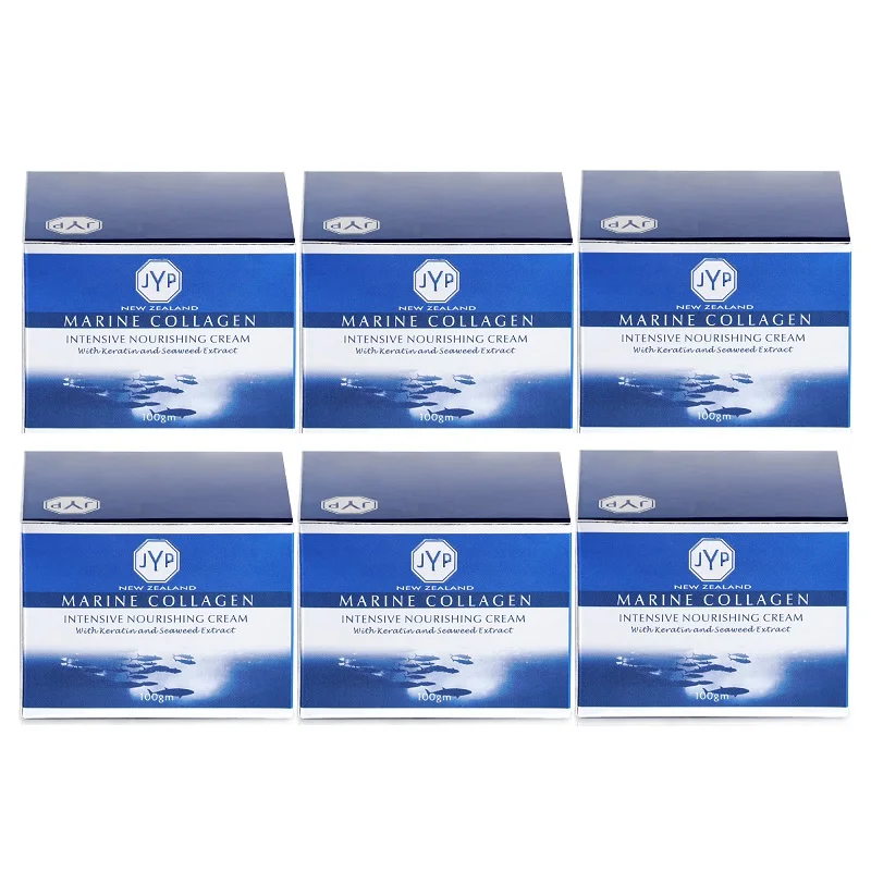Wholesale 6PCS Genuine NewZealand JYP Marine Intensive Collagen Face Cream Nourishing Moisturizing Anti Aging Facial Moisturizer
Wholesale 6PCS Genuine NewZealand JYP Marine Intensive Collagen Face Cream Nourishing Moisturizing Anti Aging Facial Moisturizer
