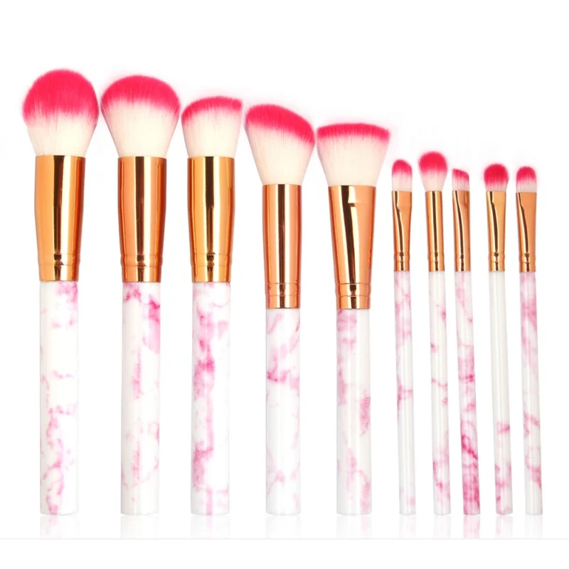 10 Pcs Marble Patten Makeup Brushes Eyeshadow Powder Foundation Lip Blush Cosmetic Beauty Brushes Set Professional 3 Colors
10 Pcs Marble Patten Makeup Brushes Eyeshadow Powder Foundation Lip Blush Cosmetic Beauty Brushes Set Professional 3 Colors