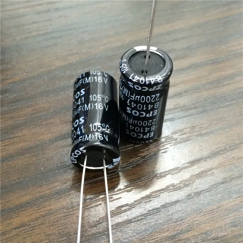 50pcs 2200uF 16V EPCOS B41041 Series 12.5x25mm Low Impedance 16V2200uF Aluminum Electrolytic capacitor
50pcs 2200uF 16V EPCOS B41041 Series 12.5x25mm Low Impedance 16V2200uF Aluminum Electrolytic capacitor