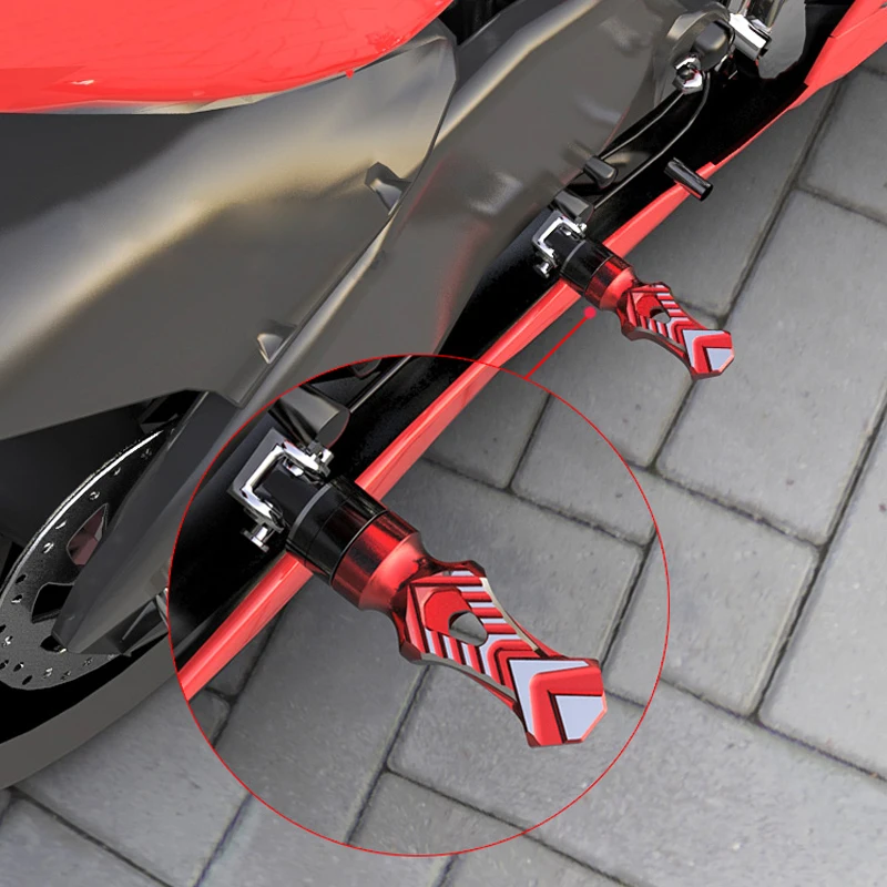 New 1 Pair Foot Pegs Motorcycle Refitting Foot Rests Pedal Billet Passenger for Harley Touring Sportster Softail Rear Foot Pegs
New 1 Pair Foot Pegs Motorcycle Refitting Foot Rests Pedal Billet Passenger for Harley Touring Sportster Softail Rear Foot Pegs
