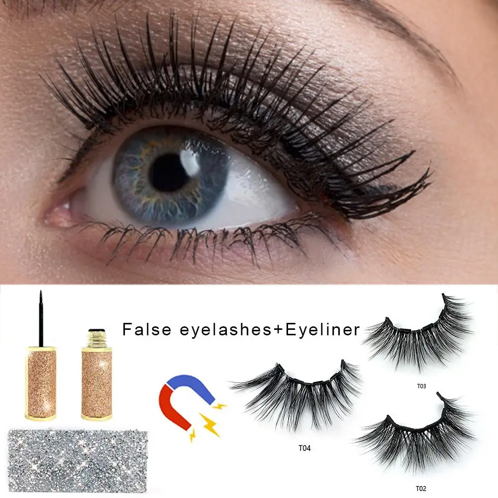 Magnetic Eyeliner With Magnetic Eyelashes Kit Quick Drying Special Liquid Eyeliner Easy To Wear Long Lasting
Magnetic Eyeliner With Magnetic Eyelashes Kit Quick Drying Special Liquid Eyeliner Easy To Wear Long Lasting