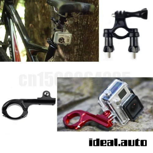 2 in 1 Long Black Bike Aluminum Handlebar Bar Adapter Mount + Bike Handlebar Clamp for Gopro 1/2/3/3+/4
2 in 1 Long Black Bike Aluminum Handlebar Bar Adapter Mount + Bike Handlebar Clamp for Gopro 1/2/3/3+/4
