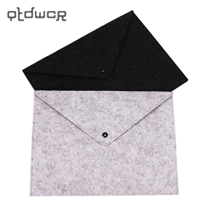 1PC A4 Document Bag Chemical Felt File Folder Durable Briefcase Document Bag Filing Products Carpetas Stationery School Supplies
1PC A4 Document Bag Chemical Felt File Folder Durable Briefcase Document Bag Filing Products Carpetas Stationery School Supplies