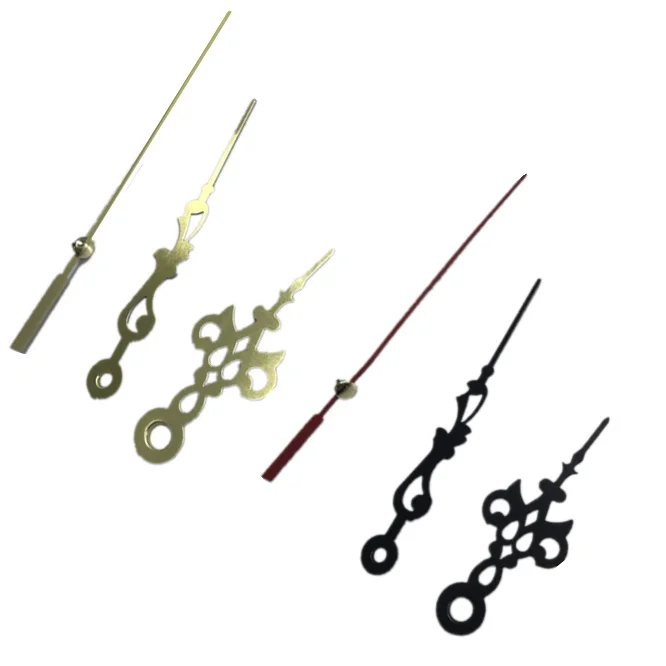 100sets Professional Practical Black/Gold clock hands Quartz clock Repair Tool Parts Kit Metal Hollow pointer for DIY Wall Clock
100sets Professional Practical Black/Gold clock hands Quartz clock Repair Tool Parts Kit Metal Hollow pointer for DIY Wall Clock