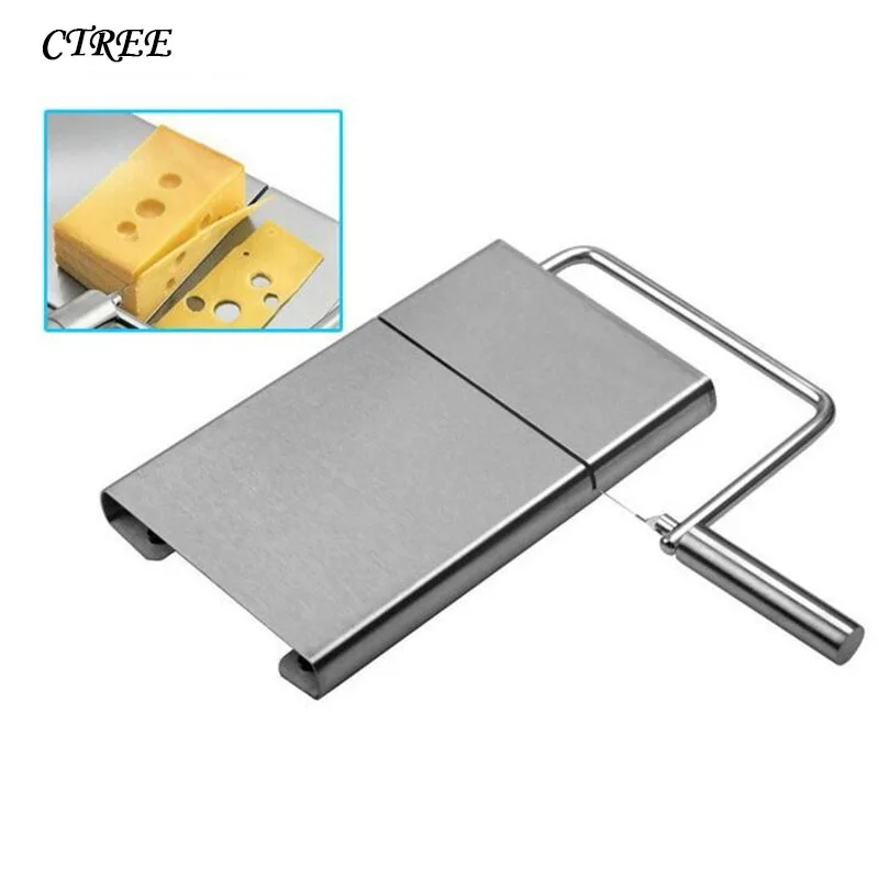 CTREE New 1Pcs Cheese Slicer Butter Cute Knife Board Stainless Steel Wire Making Dessert Blade Kitchen Tools Cheese Tools C472
CTREE New 1Pcs Cheese Slicer Butter Cute Knife Board Stainless Steel Wire Making Dessert Blade Kitchen Tools Cheese Tools C472