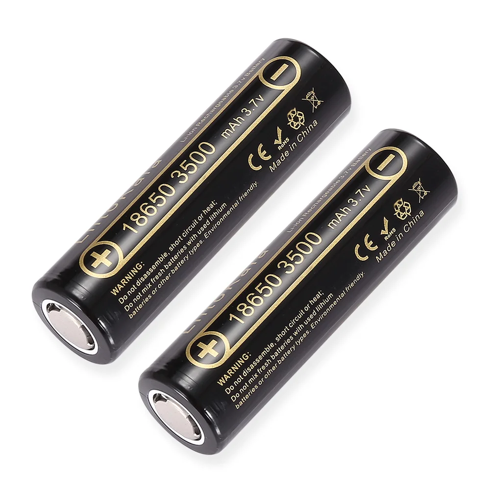 2PCS Lii-35A 3.7V 3500mAh NCR18650GA 10A Discharging Rechargeable Batteries
2PCS Lii-35A 3.7V 3500mAh NCR18650GA 10A Discharging Rechargeable Batteries