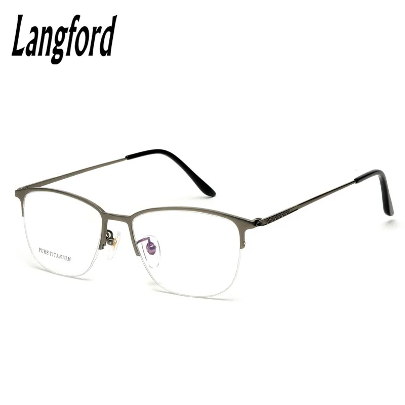 langford optical frames men titanium round half-frame eyeglasses vintage trend myopia astigmatism spectacle designs 53-39mm 9930
langford optical frames men titanium round half-frame eyeglasses vintage trend myopia astigmatism spectacle designs 53-39mm 9930