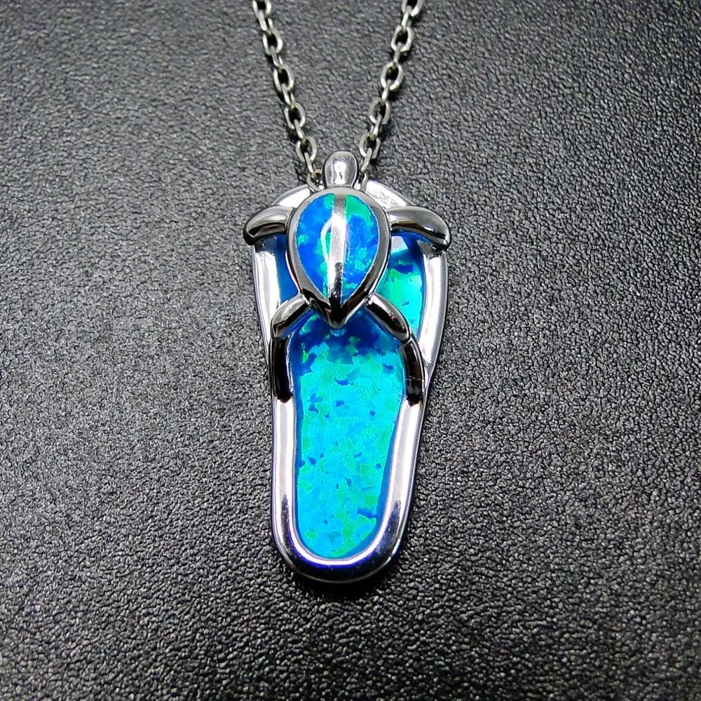 Hawaiian Silver Jewelry Sea Turtle flip flops Pendant 925 Sterling Silver slipper Necklace For Women Gift
Hawaiian Silver Jewelry Sea Turtle flip flops Pendant 925 Sterling Silver slipper Necklace For Women Gift