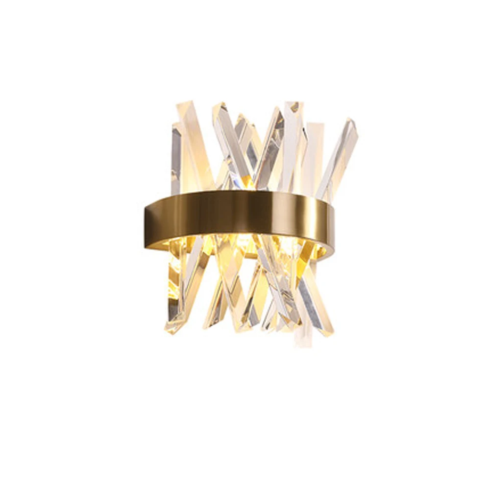 Luxury Design Crystal Wall Lamp Modern LED Sconce Lights Dia25*H33cm Lustre Living Room Bedroom Decor
Luxury Design Crystal Wall Lamp Modern LED Sconce Lights Dia25*H33cm Lustre Living Room Bedroom Decor